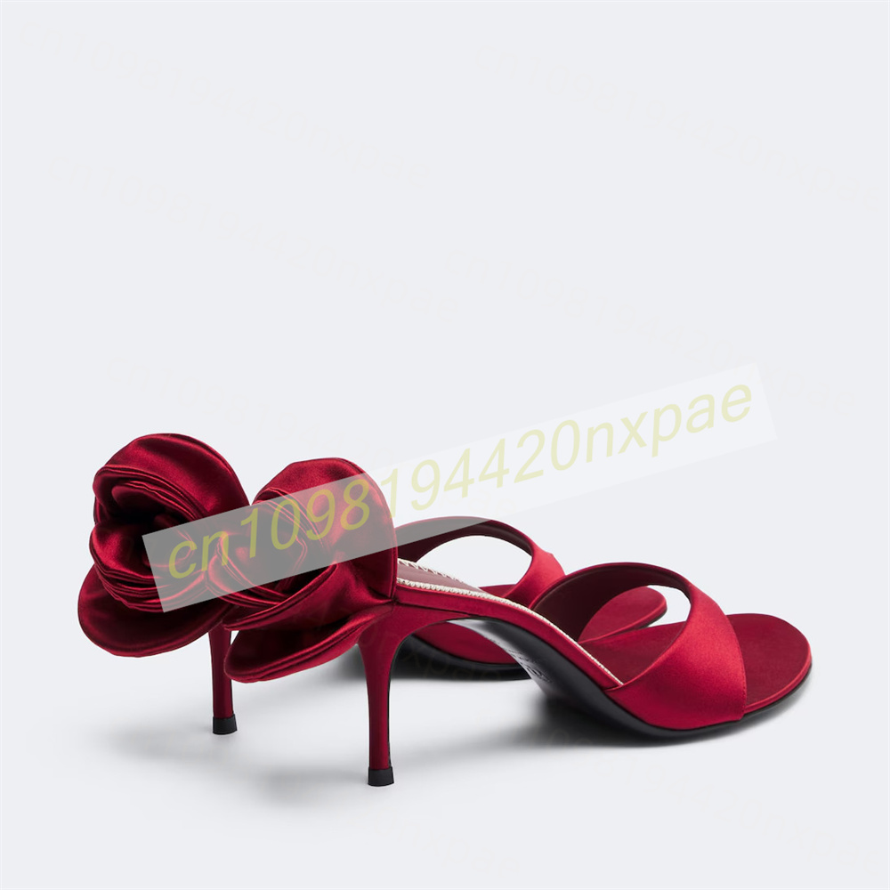 Sandal Wanita Model Thong Mule - Slip Dress Satin ulasan dan harga