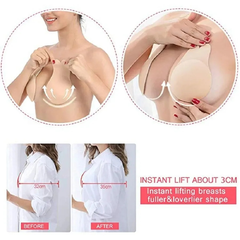 Bra push up wanita, BH silikon - Silicone Bra Adhesive ulasan dan harga