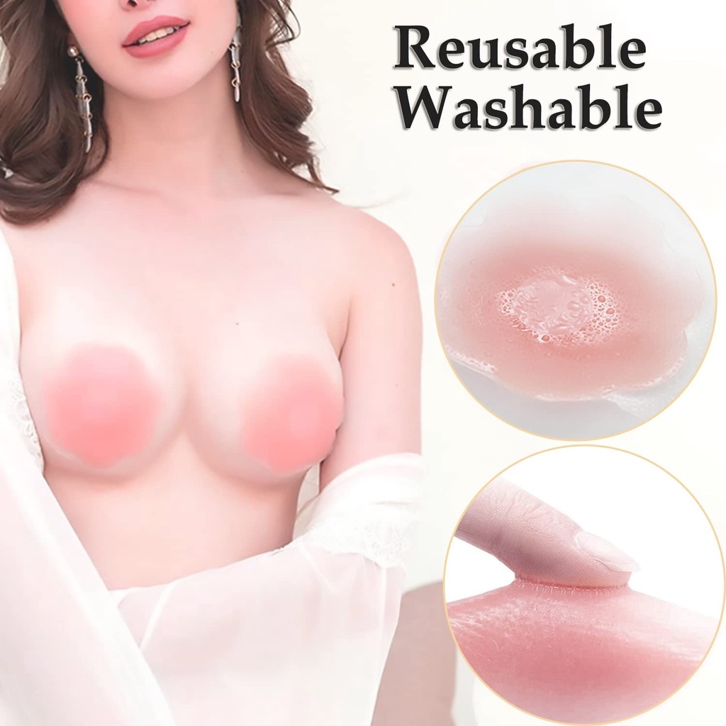 6/12PCS Perekat Dada Tak Terli - Nipple Cover Pasties ulasan dan harga